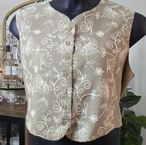 Elegant Floral Embroidered Blouse